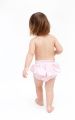 baby bloomers - spodnie z falbanką - zakryj pampersa - puder - 3